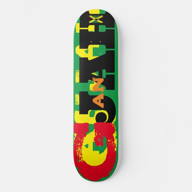 Skateboard G ! ! JMT 8 JMT officiel Patinage de 1/4" (Recto)