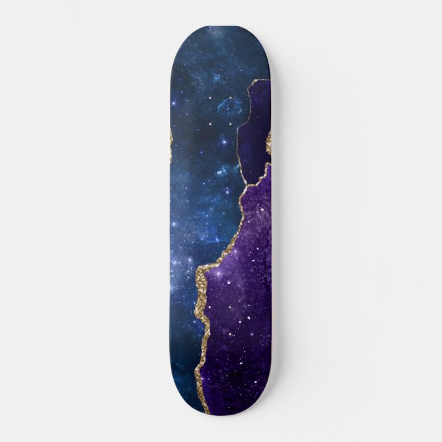 Skateboard Galaxy Agate Series Design 10 (Recto)