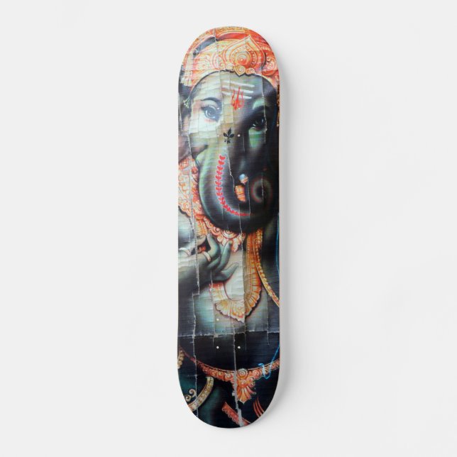 Skateboard Ganesha éléphant Hindou Dieu du succès (Recto)