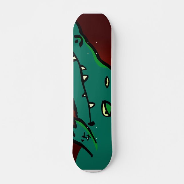Skateboard gator (ancienne école) (Devant)