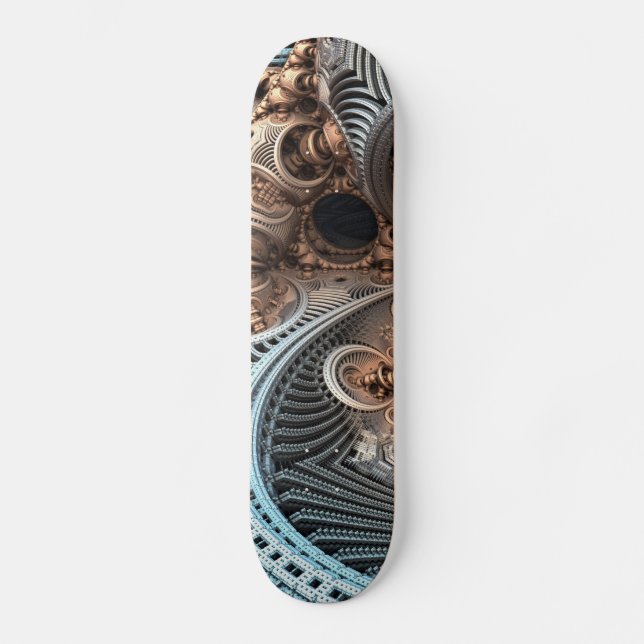 Skateboard Gears de Steampunk (Recto)
