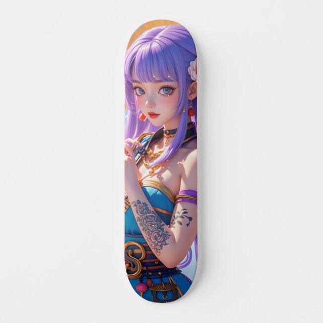 SKATEBOARD GEISHA PIRATE 8 (Recto)