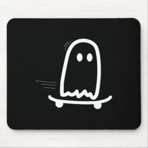 Skateboard-Geist Halloween-Kostüm Lustiger Geist S Mousepad