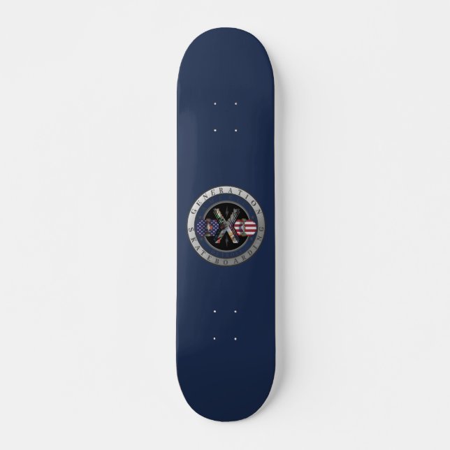 Skateboard Génération X Detroit (Devant)