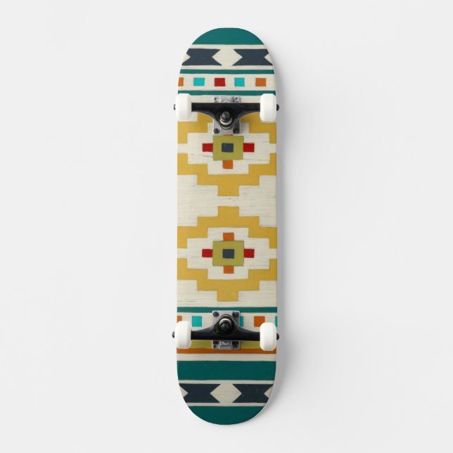Skateboard Géométrie du sud-ouest III (Recto)