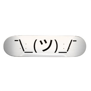 Skateboard Gesticulez le ¯ d'émoticône \ Japonais Kaomoji de