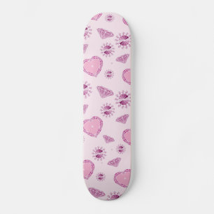 Skateboard Girlie Bling