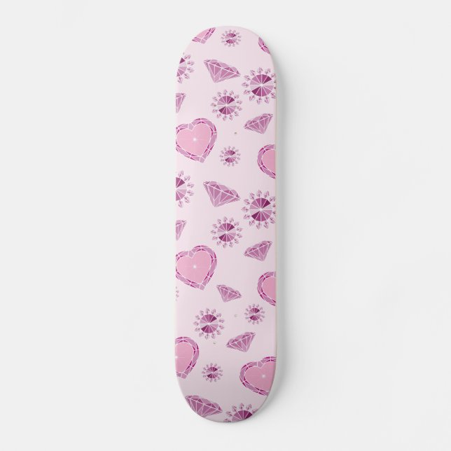 Skateboard Girlie Bling (Recto)
