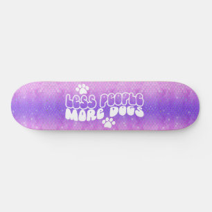 Skateboard Girly Parties scintillant Dogs Libellé 