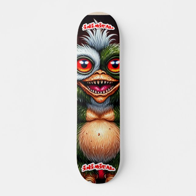 Skateboard Gizmo inimique (Devant)
