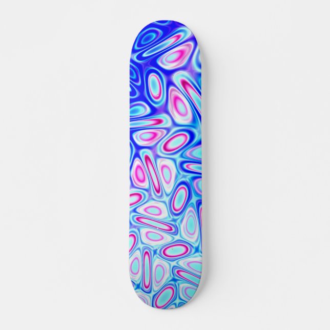 Skateboard Glace framboise (Devant)