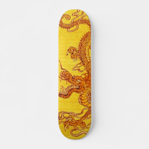 Skateboard Golden Dragon
