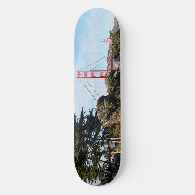 Skateboard Golden Gate Bridge, Californie (Recto)