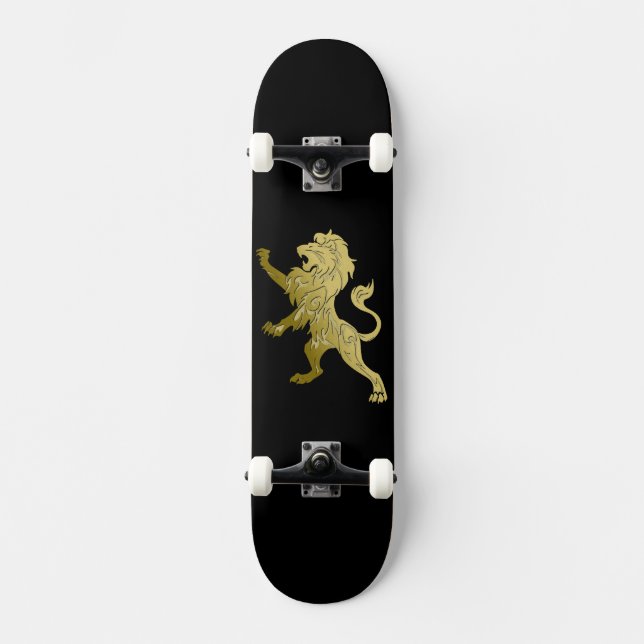 Skateboard Golden Royal Lion (Recto)
