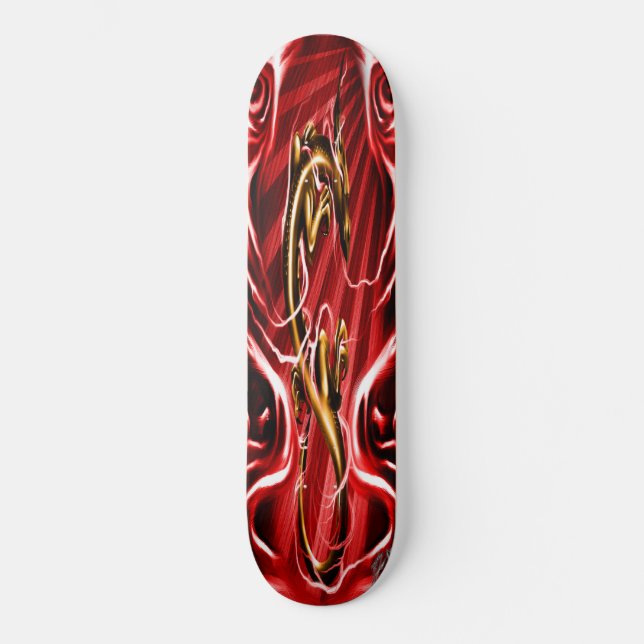 Skateboard Golden Ryu (Recto)