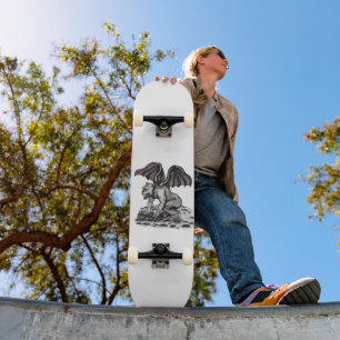 Skateboard Golem Gargoyle