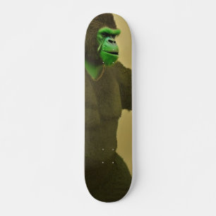 Skateboard Gorilla verte
