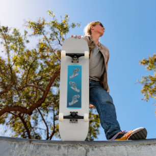 Skateboard Gradient Cloud - clair à profond Humeurs saisonn