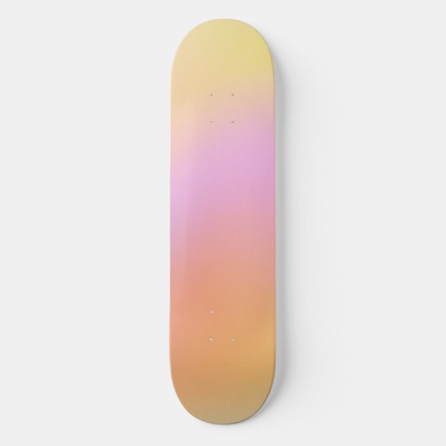 Skateboard Gradient fille mignonne (Recto)