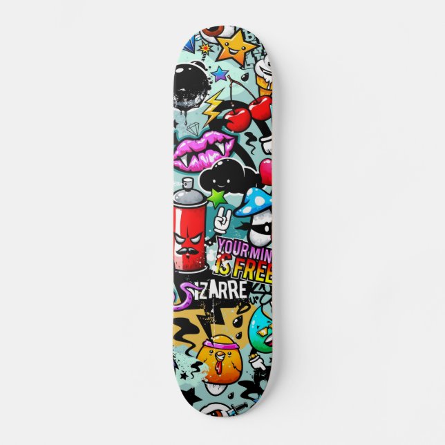 Skateboard Graffiti (Recto)