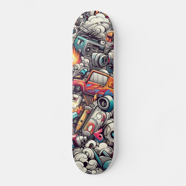 Skateboard Graffiti (Recto)