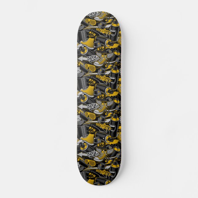 Skateboard Graffiti (Recto)
