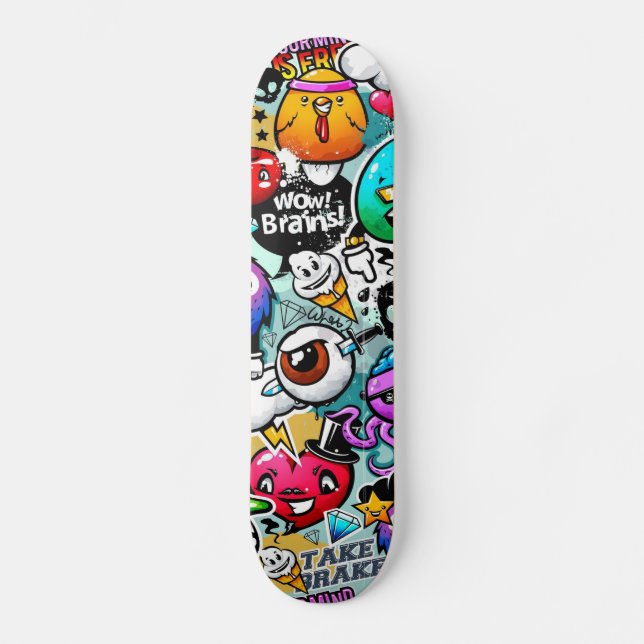 Skateboard Graffiti (Recto)
