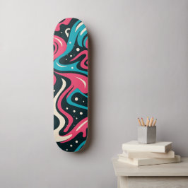 Skateboard Graffiti Abstrait