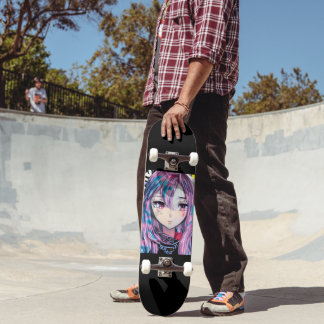 Skateboard Graffiti Anime