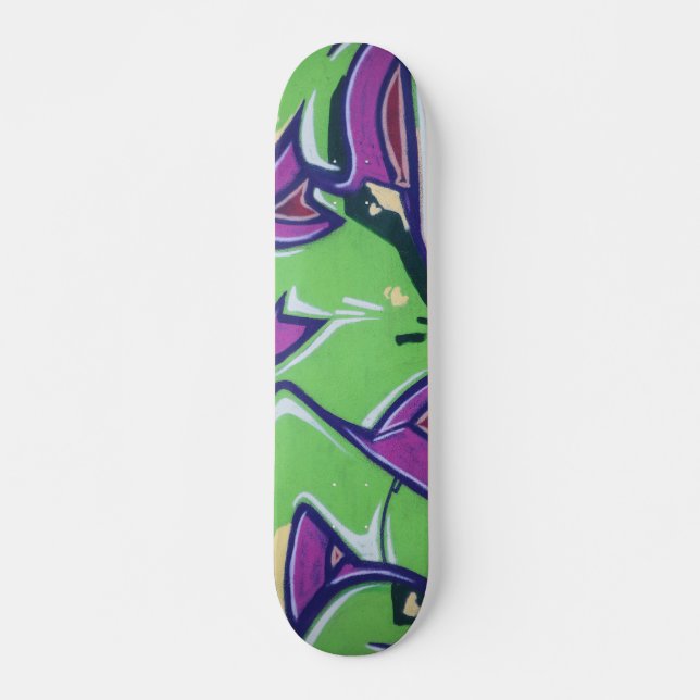 Skateboard Graffiti coloré (Devant)