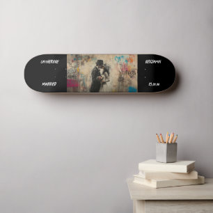 Skateboard Graffiti de Personnaliser en couple Patinage urbai