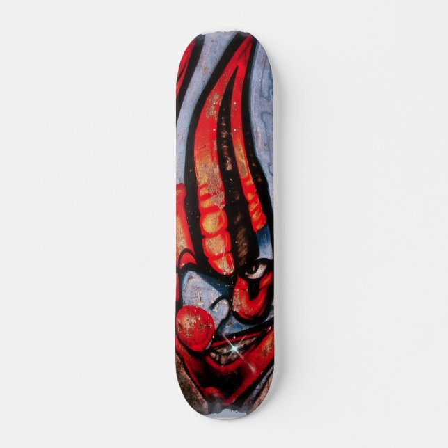 Skateboard Graffiti Evil Clown (Devant)