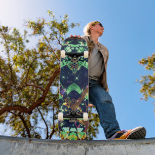 Skateboard Graffiti foncé
