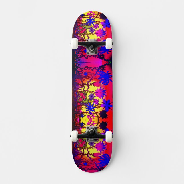 Skateboard Graffiti Garden Skate board (Recto)