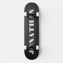 Skateboard Graffiti rue noire avec nom