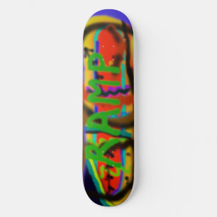 Skateboard Graffiti street art