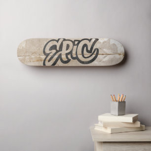 Skateboard Graffiti Street Art Letters
