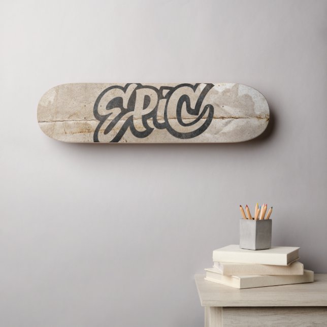 Skateboard Graffiti Street Art Letters (Art mural (Horz))