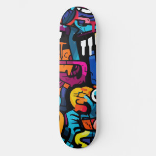 Skateboard Graffiti Vibes Skate