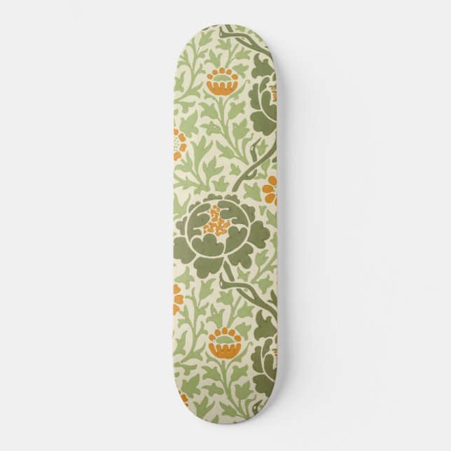 Skateboard Grafton Motif (par William Morris) (Recto)