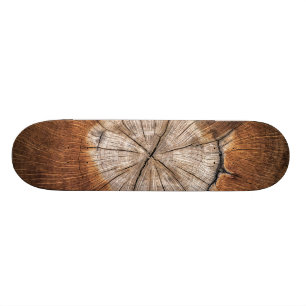 Skateboard Grain en bois
