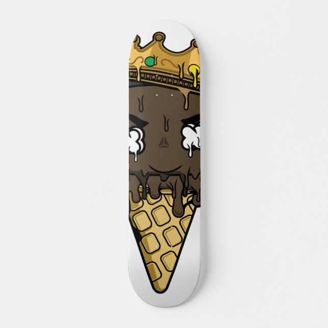 Skateboard GRAND cône de glace (Devant)