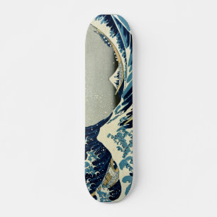 Skateboard Grande vague de Katsushika Hokusai outre de