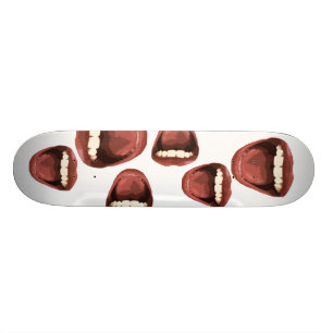 Skateboard grandes bouches
