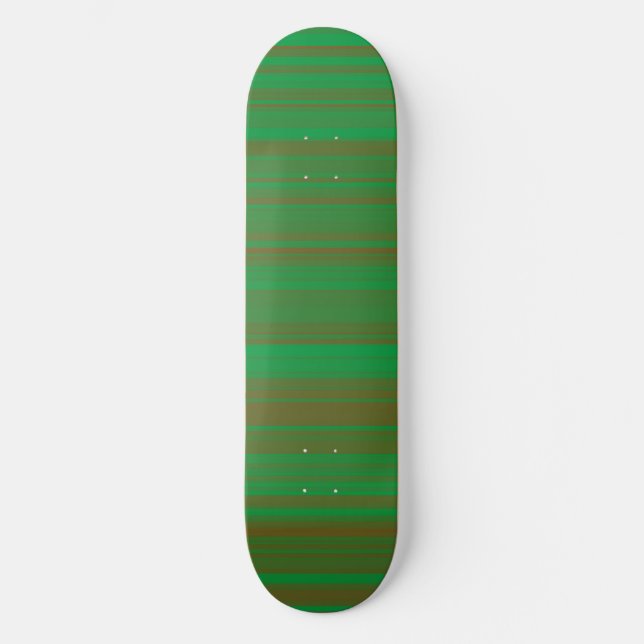 Skateboard Grandes Brown vertes (Recto)