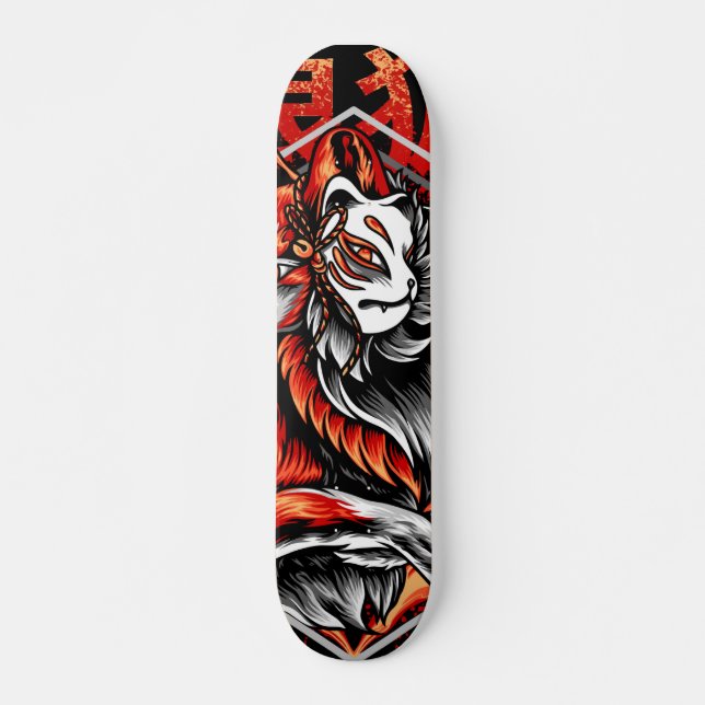 Skateboard Graphique de chat (Devant)