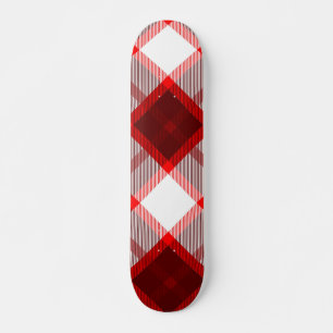 Skateboard Graphique rouge