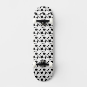 Skateboard Graphisme de ballon de football classique Fan de s