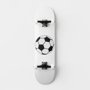 Skateboard Graphisme de ballon de football classique Fan de s