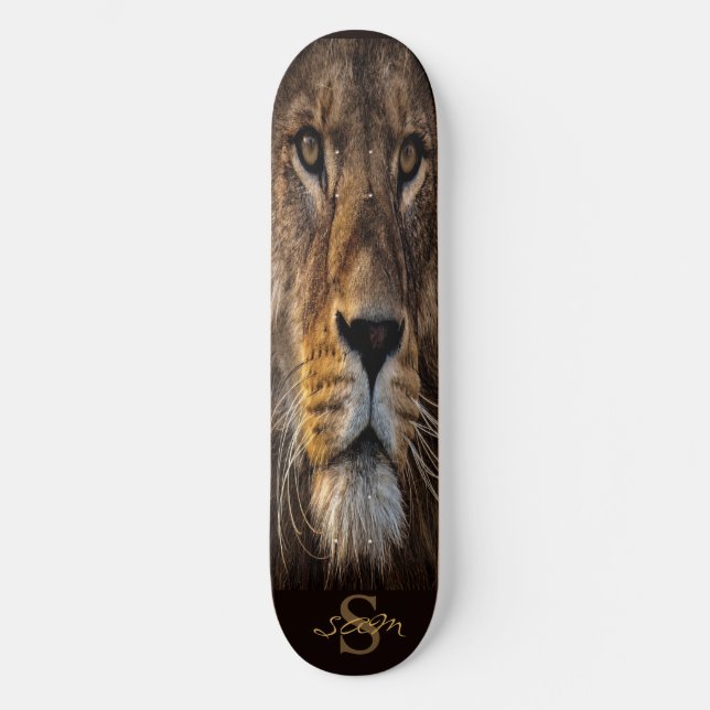 skateboard Great Lion King of Jungle (Vorderseite)